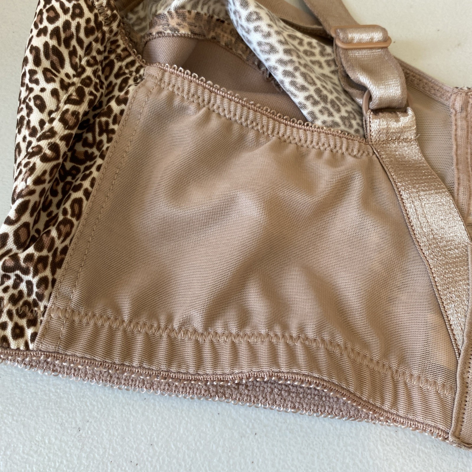 Just My Size Leopard Print Plus Size Bra Size 40dd Euc — image 6 of 8